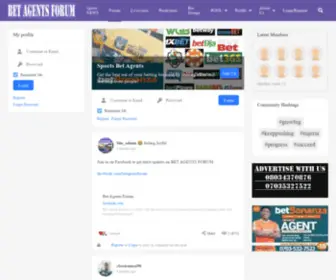 Agentsforum.com.ng(Agentsforum) Screenshot