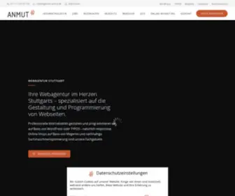 Agentur-Anmut.de(Webagentur) Screenshot