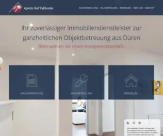 Agentur-Fassbender.de(Agentur Ralf FassbenderD) Screenshot