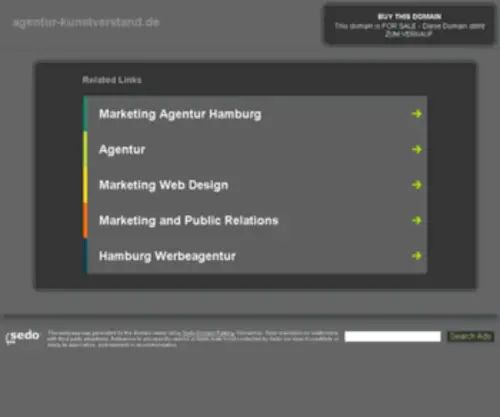 Agentur-Kunstverstand.de(Agentur für Kunstverstand) Screenshot
