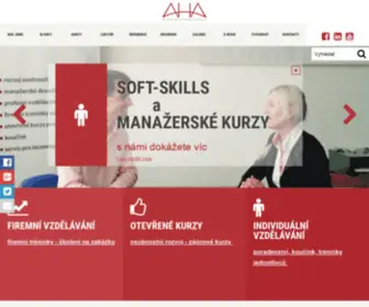 Agentura-Aha.cz(Vzdělávací) Screenshot