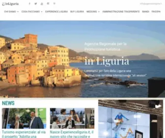 Agenziainliguria.com(Agenzia "in Liguria") Screenshot