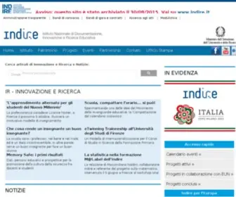 Agenziascuola.it(Indire, sito ufficiale) Screenshot