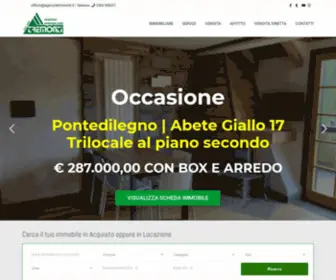 Agenziatremonti.it(Vendita e affitto a Pontedilegno) Screenshot