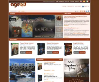 Ageod.co.uk(Ageod) Screenshot