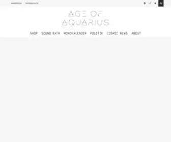 Ageofaquarius.de(Age of Aquarius) Screenshot