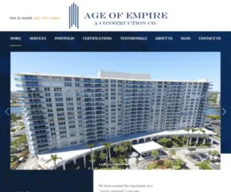 Ageofempireinc.com(Concrete Restoration) Screenshot