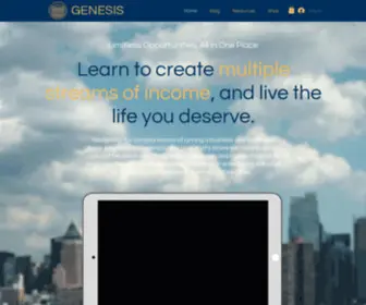 Ageofgenesis.com(Genesis) Screenshot