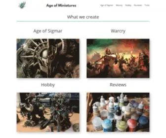 Ageofsigmar.eu(Domain registered at alldomains.hosting) Screenshot