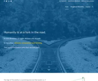 Ageofthrivability.com(The Age of Thrivability) Screenshot
