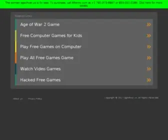 Ageofwar.us(Play War Games Online Free) Screenshot