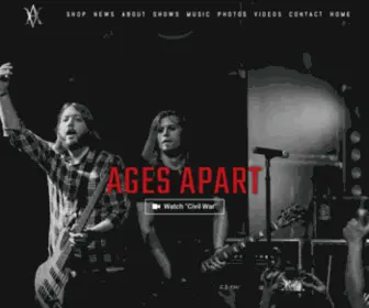 Agesapart.com(Ages Apart) Screenshot