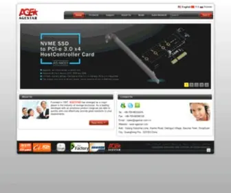 Agestar.com(DongGuan SSD enclosure  HDD case) Screenshot