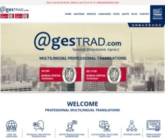 Agestrad.com(Agencia de traduccion) Screenshot