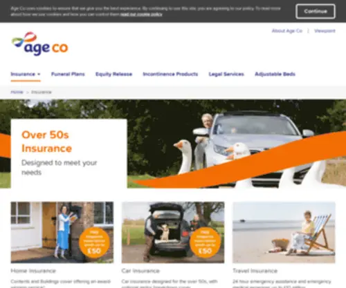 Ageuk-Insurance.co.uk(Ageuk Insurance) Screenshot