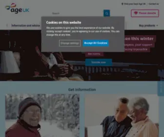Ageuk.org.uk(Age UK) Screenshot