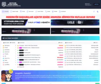 Agextr.com(AgexTR Oyun Forumu / Geleceğin Forum Dünyası) Screenshot