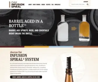 Ageyourown.com(Barrel Aged in a Bottle) Screenshot