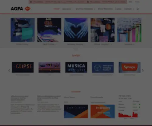 Agfa.com.co(Agfa Corporate) Screenshot
