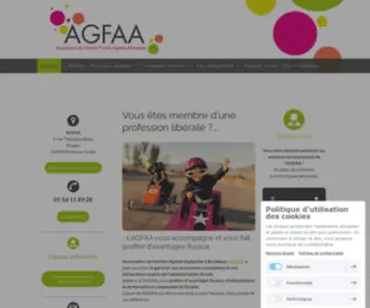 Agfaa.fr(Association de Gestion Agréée Bordeaux) Screenshot