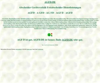 AGFD.de(Spülmobil) Screenshot