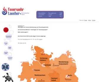 AGFFN.de(Startseite Feuerwehrtaucher Norddeutschland Feuerwehrtaucher Nordeutschland) Screenshot