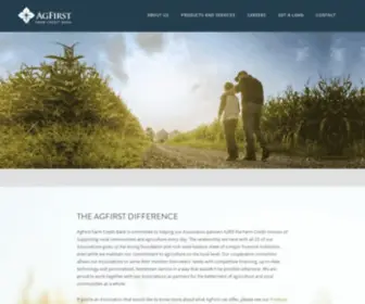 Agfirst.com(AgFirst) Screenshot