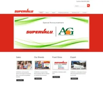 Agfla.com(Wholesale Food Distributor) Screenshot