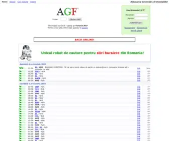 AGF.ro(Adunarea Generala a Forumistilor) Screenshot