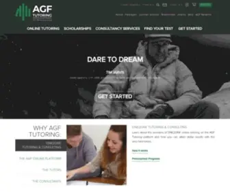 Agftutoring.com(Online Tutoring) Screenshot