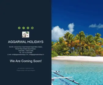 Aggarwalholidays.in(Tours & Travels Operators) Screenshot