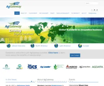 Aggateway.org(AgGateway) Screenshot