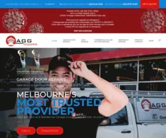 Aggdoors.com.au(Garage Door Repairs) Screenshot