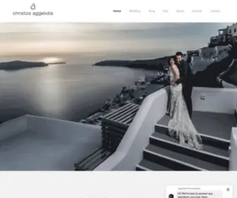 Aggelidisphotography.com(Best Professional Wedding Photo Shoot in Greece) Screenshot