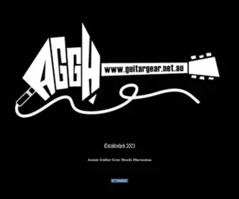 AGGH.net(Aussie Guitar Gear Heads) Screenshot