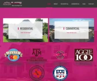 Aggielandroofing.com(Aggieland Roofing) Screenshot