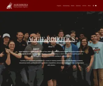 Aggierobotics.org(TAMU Robotics) Screenshot