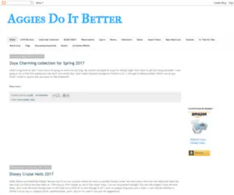 Aggiesdoitbetter.com(Aggies Do It Better) Screenshot