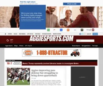 Aggiesports.com(Aggie Sports) Screenshot