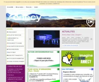 Agglo-Annecy.fr(PortailWeb) Screenshot