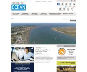 Agglo-Rochefortocean.fr(Découvrez la Communauté d’agglomération Rochefort Océan et toutes les informations pratiques) Screenshot