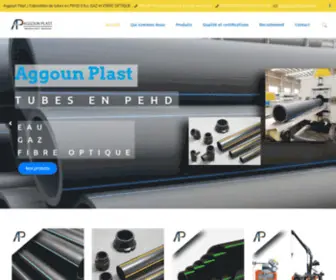 Aggounplast.com(Aggoun plast) Screenshot