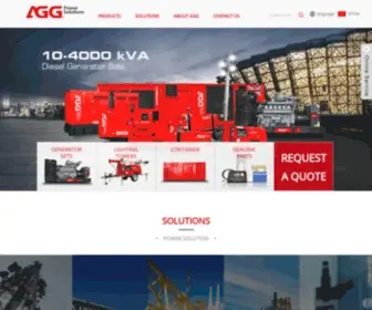 Aggpower.com(AGG Power) Screenshot