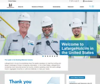Aggregate-US.com(Aggregate Industries US) Screenshot
