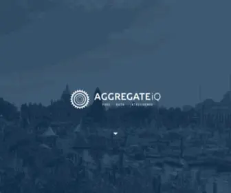 Aggregateiq.com(AggregateIQ) Screenshot