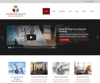 AggregatewealthmGMT.com(Aggregate Wealth Management) Screenshot