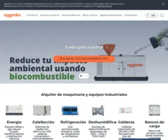 Aggreko.es(Alquiler de Generadores) Screenshot