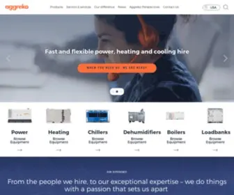 Aggreko.ie(Generator Hire) Screenshot