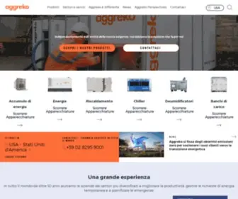 Aggreko.it(Noleggio gruppi elettrogeni) Screenshot