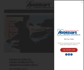 Aggressivemechanical.com(HVAC Service Neptune City) Screenshot